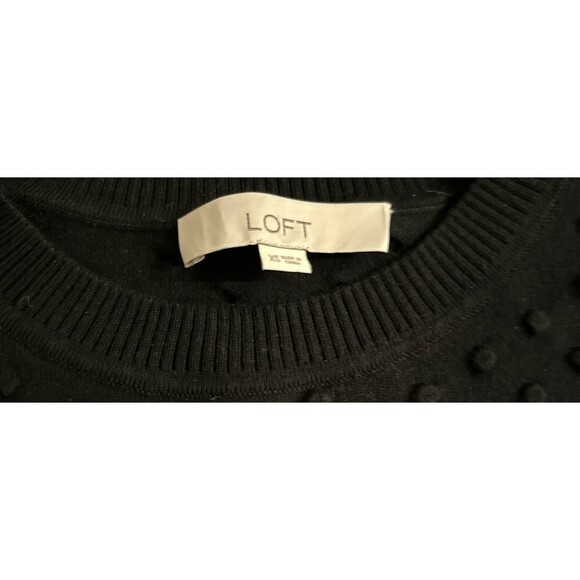 Loft black pattern top - Picture 3 of 4